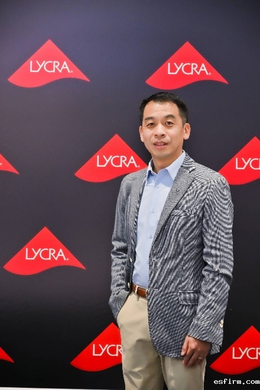 莱卡公司服饰业务亚洲副总裁兼亚太区总裁胡焱钧